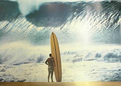 Autographed Gregg Noll print