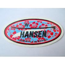 Hansen Surfboards Sticker Image