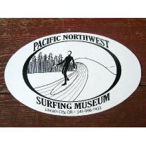 NW Surf Museum Sticker Image