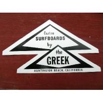 Greek triangle sticker Image