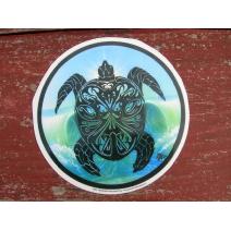 Round turtle sticker Image