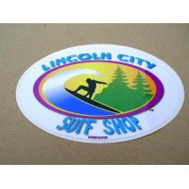 LC Surf Shop Sticker Image