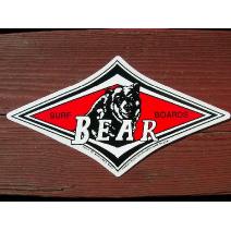 Bear Surf Boards Sticker Image